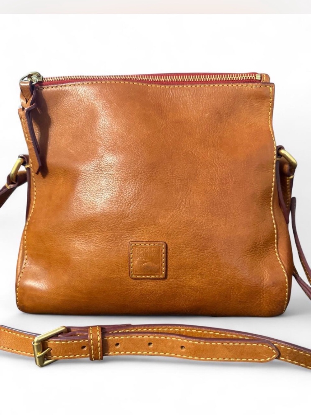 Dooney & Bourke Florentine Vacchetta Leather Crossbody Bag